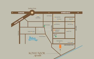 Project Image of 981.0 - 1035.0 Sq.ft 2 BHK Apartment for buy in Firdosh Koh E Toor Arcade