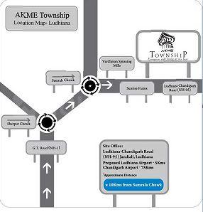 Project Image of 0.0 - 1770.0 Sq.ft 3 BHK Apartment for buy in Akme Township
