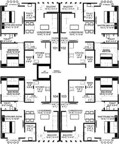 Project Image of 0.0 - 621.0 Sq.ft 2 BHK Apartment for buy in Dharti Omkara Heights Phase 1