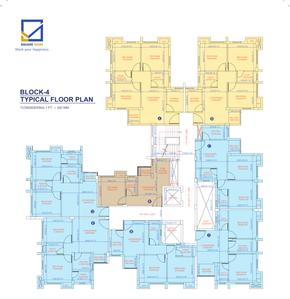 Project Image of 676.0 - 951.0 Sq.ft 2 BHK Apartment for buy in Squaremark Mohorkoonjo Phase I