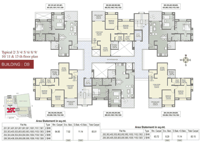 Project Image of 685.88 - 940.23 Sq.ft 2 BHK Apartment for buy in Dharmavat Sunder Sanskruti Phase 4