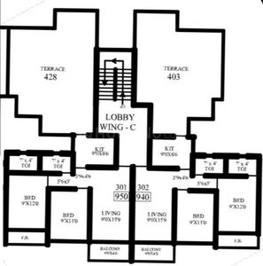 Project Image of 555.0 - 945.0 Sq.ft 1 BHK Apartment for buy in Omkar Bramha