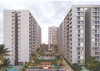 Millennium Park elevation in Surat view 2