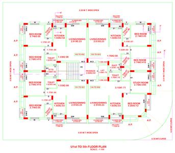 Project Image of 539.16 - 547.78 Sq.ft 2 BHK Apartment for buy in Rajratna Residency