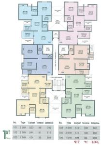 Project Image of 401.0 - 533.0 Sq.ft 1 BHK Apartment for buy in Samartha Rutugandh Residency