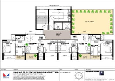 Project Image of 1050 Sq.ft 2 BHK Apartment / Flat for sale in Kopar Khairane for Rs. 15000000