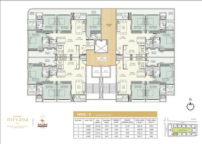 Project Image of 1332.0 - 2433.0 Sq.ft 3 BHK Apartment for buy in Shubh Nirvana