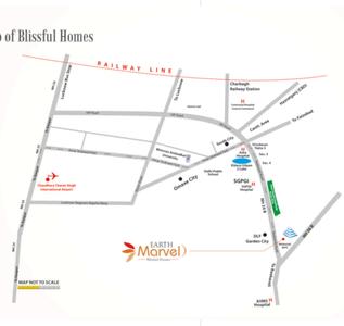 Project Image of 1225.0 - 1545.0 Sq.ft 2 BHK Apartment for buy in Earth Infrastructures Marvel