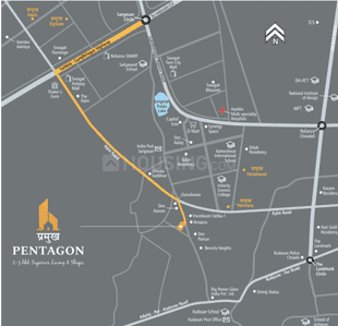 Project Image of 775.0 - 1210.0 Sq.ft 2 BHK Apartment for buy in Pramukh Pentagon