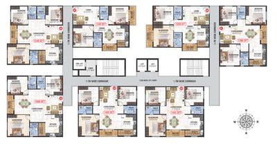 Project Image of 1240.0 - 1855.0 Sq.ft 2 BHK Apartment for buy in Saranya Swarovski