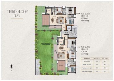 Project Image of 2004.0 - 2592.0 Sq.ft 3 BHK Apartment for buy in KG Bliss On The Bay