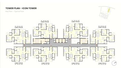Project Image of 990.0 - 1286.0 Sq.ft 2.5 BHK Apartment for buy in Serene Heights