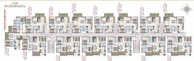 Project Image of 850.0 - 1090.0 Sq.ft 2 BHK Apartment for buy in USR Susowdha