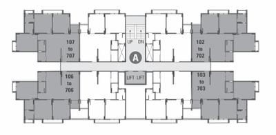 Project Image of 560.26 - 757.35 Sq.ft 2 BHK Apartment for buy in Omnium Royal I