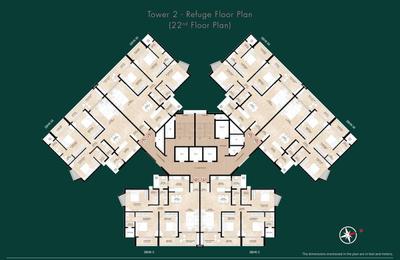 Project Image of 1156.04 - 1855.0 Sq.ft 3 BHK Apartment for buy in Honcho Everra Phase 1