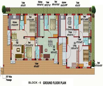 Project Image of 670.0 - 1040.0 Sq.ft 2 BHK Apartment for buy in AP Arichandra