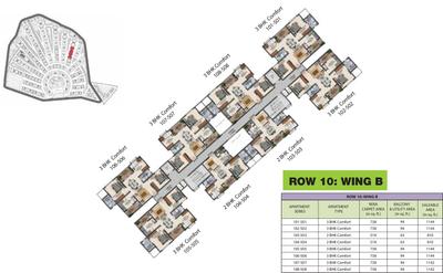 Project Image of 1500 Sq.ft 3 BHK Apartment / Flat for sale in Sancoale for Rs. 11500000