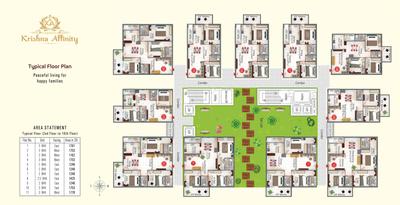 Project Image of 1162.0 - 1781.0 Sq.ft 2 BHK Apartment for buy in Signature Krishna Affinity