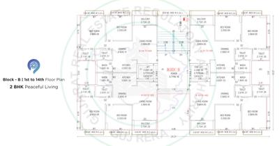 Project Image of 612.79 - 861.11 Sq.ft 2 BHK Apartment for buy in Rudraksh Elysium
