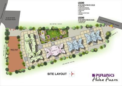 Project Image of 319.0 - 360.0 Sq.ft 1 BHK Apartment for buy in Puraniks Aldea Annexo C1