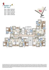 Project Image of 992.0 - 1548.0 Sq.ft 3 BHK Apartment for buy in Brigade Nanda Heights