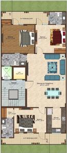 Project Image of 0.0 - 1800.0 Sq.ft 3 BHK Builder Floor for buy in Home Craft Luxury Floors 200 Sq Yd