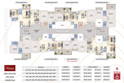 Project Image of 419.36 - 642.82 Sq.ft 1 BHK Apartment for buy in Dedge Chaitrangan Phase 1