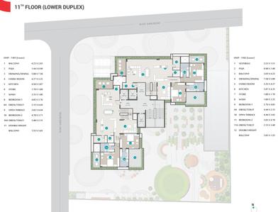 Project Image of 1908.12 - 2493.89 Sq.ft 4 BHK Apartment for buy in KV Avani Amrut