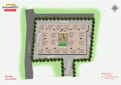 Project Image of 0.0 - 1740.0 Sq.ft 3 BHK Apartment for buy in Jain Aadhidev