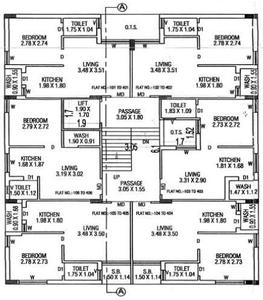Project Image of 243.48 - 288.8 Sq.ft 1 BHK Apartment for buy in Sky Madhav Apartment