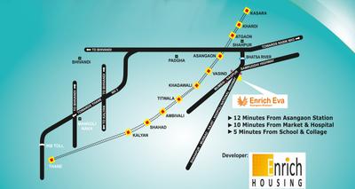 Project Image of 0.0 - 468.45 Sq.ft 2 BHK Apartment for buy in Enrich Eva
