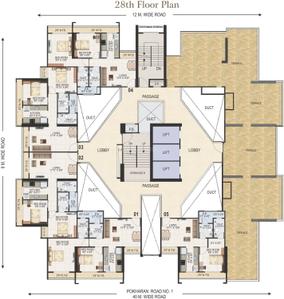 Project Image of 466.0 - 504.0 Sq.ft 2 BHK Apartment for buy in Maithili Pride