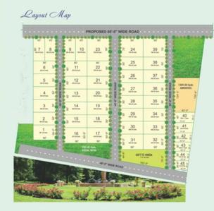 Ajasra Akash Vihar Elite Layout Plan 1