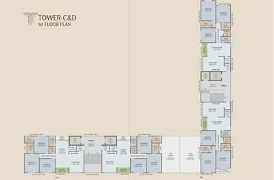 Project Image of 230.67 - 981.02 Sq.ft 3 BHK Apartment for buy in Ved Trident by Courtyard