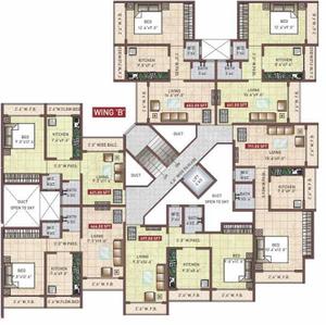 Project Image of 290.0 - 858.0 Sq.ft 1 RK Apartment for buy in Space Sai Moreshwar