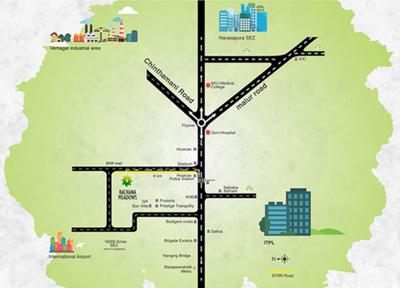 Project Image of 1500.0 - 2400.0 Sq.ft Residential Plot Plot for buy in RJ Rachana Meadows