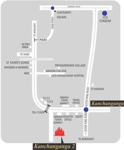 Project Image of 850.0 - 940.0 Sq.ft 2 BHK Apartment for buy in Kanchan Ganga ll