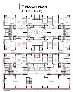 Project Image of 1800 Sq.ft 3 BHK Apartment / Flat for sale in South Bopal for Rs. 8500000