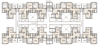 Project Image of 472.0 - 754.0 Sq.ft 1 BHK Apartment for buy in Essen Aishwaryam Courtyard 2