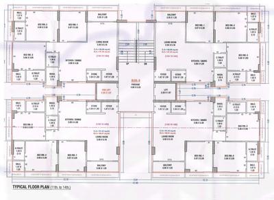 Project Image of 1851 Sq.ft 3 BHK Apartment / Flat for sale in New Althan for Rs. 6750000