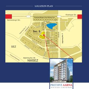 Prithvi Aarna Location Plan 1