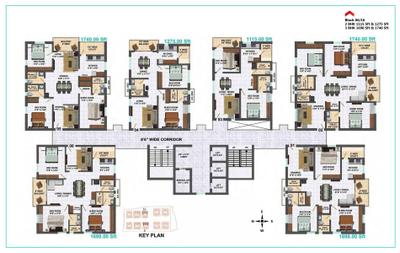 Project Image of 1115.0 - 2160.0 Sq.ft 2 BHK Apartment for buy in My Home Vihanga