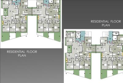Project Image of 1231.39 - 1565.61 Sq.ft 3 BHK Apartment for buy in Anjaneya Wingz