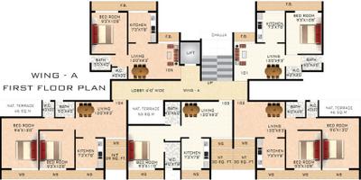 Project Image of 251.0 - 321.0 Sq.ft 1 BHK Apartment for buy in Saiguru Royal Park