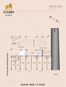 Project Image of 0.0 - 868.97 Sq.ft 3 BHK Apartment for buy in Karm Homes
