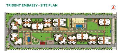 Project Image of 1129.0 - 2294.0 Sq.ft 2 BHK Apartment for buy in Trident Embassy Phase 3