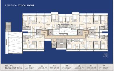 Project Image of 391.0 - 651.0 Sq.ft 1 BHK Apartment for buy in Empire Aashirwad