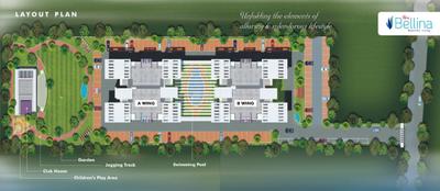 Project Image of 426.0 - 890.0 Sq.ft 1.5 BHK Apartment for buy in Gini Bellina Phase 3