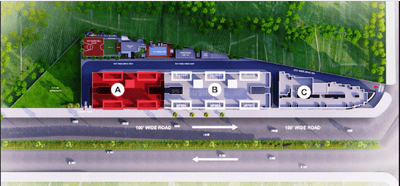 Project Image of 348.64 - 728.5 Sq.ft 1 BHK Apartment for buy in Goel Ganga Arcadia C Building