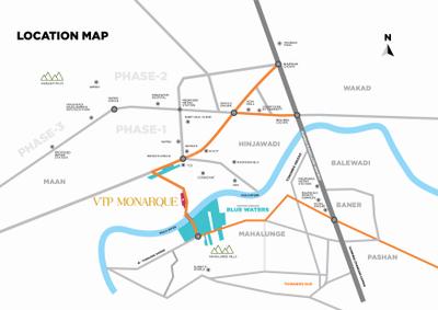 Project Image of 780.0 - 2106.0 Sq.ft 2 BHK Apartment for buy in Monarque by VTP Luxe
